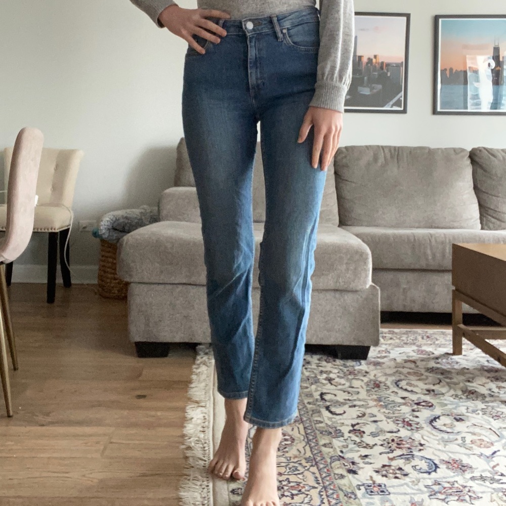 Mango straight leg jeans